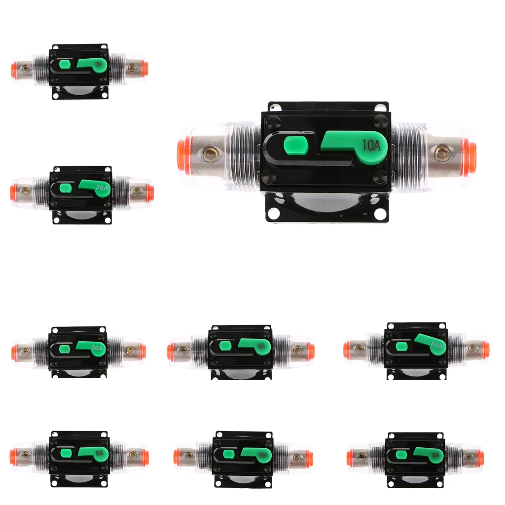 Универсальный автомобильный стерео аудио 12 В/24 В/32 В 10AMP 15AMP 60AMP 80AMP 100AMP ручной