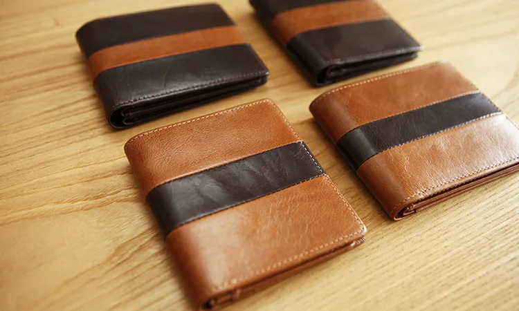 LAN Бесплатная доставка мужской бизнес кошелек высокого качества цвет mathing