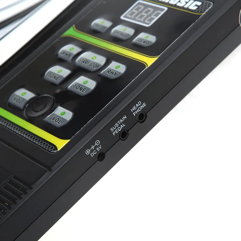 Электронная клавиатура для пианино 88 клавиш силиконовое гибкое рулонное с