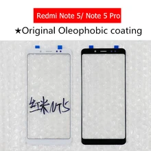 Для Xiaomi Redmi Note 5/Note 5 Pro сенсорный экран стеклянная панель дигитайзер сенсор Сенсорная панель передняя стеклянная панель запасные части