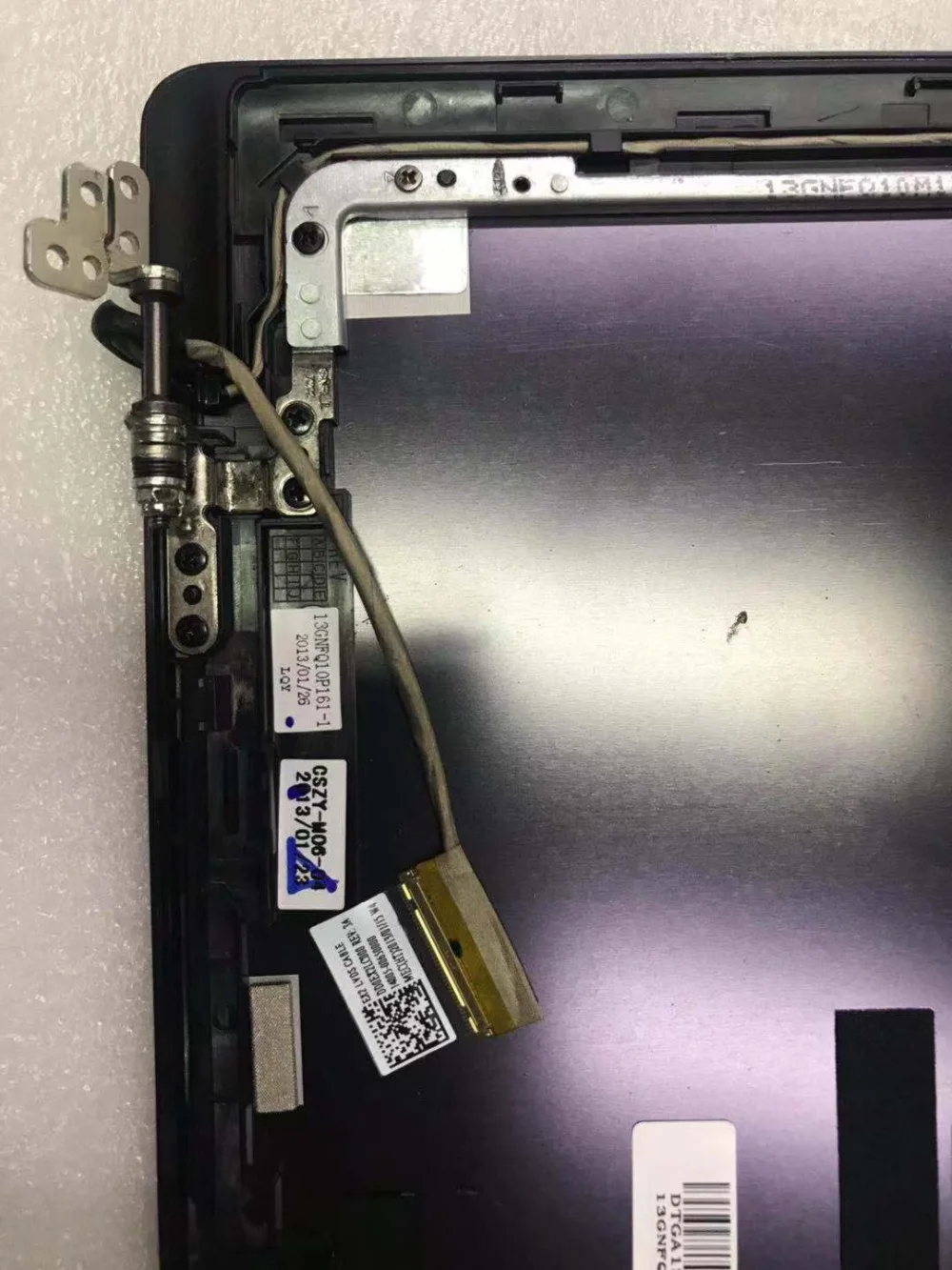 Новый экран для asus vivobook X202 X202E S200 S202 верхняя крышка петля камера кабель
