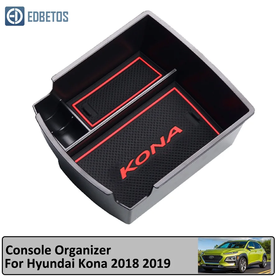 Подлокотник коробка для хранения для hyundai Kona Encino аксессуары центральная консоль контейнер-Корзина лоток держатель для укладки