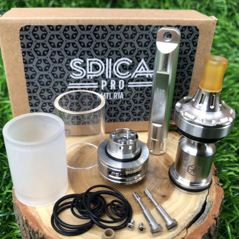 Испаритель Spica Pro Style MTL RTA перестраиваемый атомайзер диаметр 22 мм емкость 3 мл для
