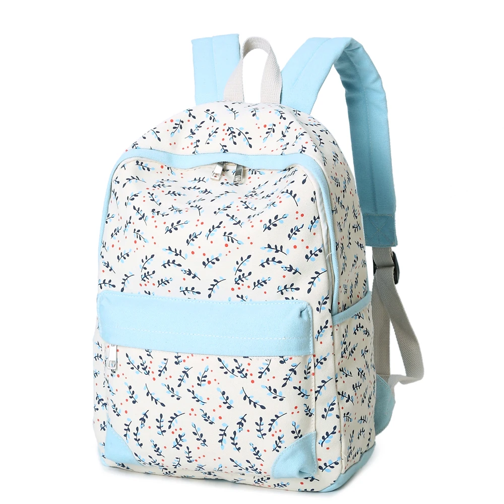 2017 обувь для девочек холст рюкзак Новый печати женщин школьные рюкзаки школьный