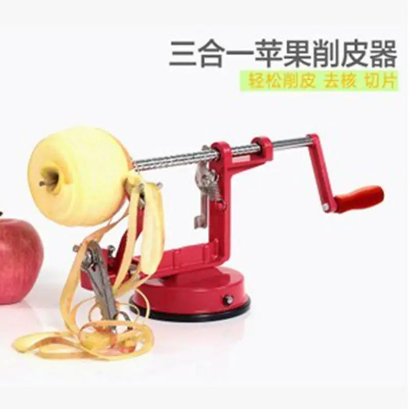 Тройной многофункциональный ручной нож Xiaoping Guo для очистки яблока фруктов