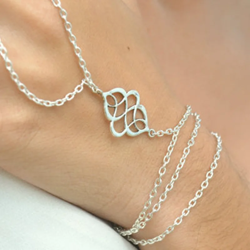 Женский браслет в богемном стиле bijoux buddha модный на палец Хамса Фатимы браслеты