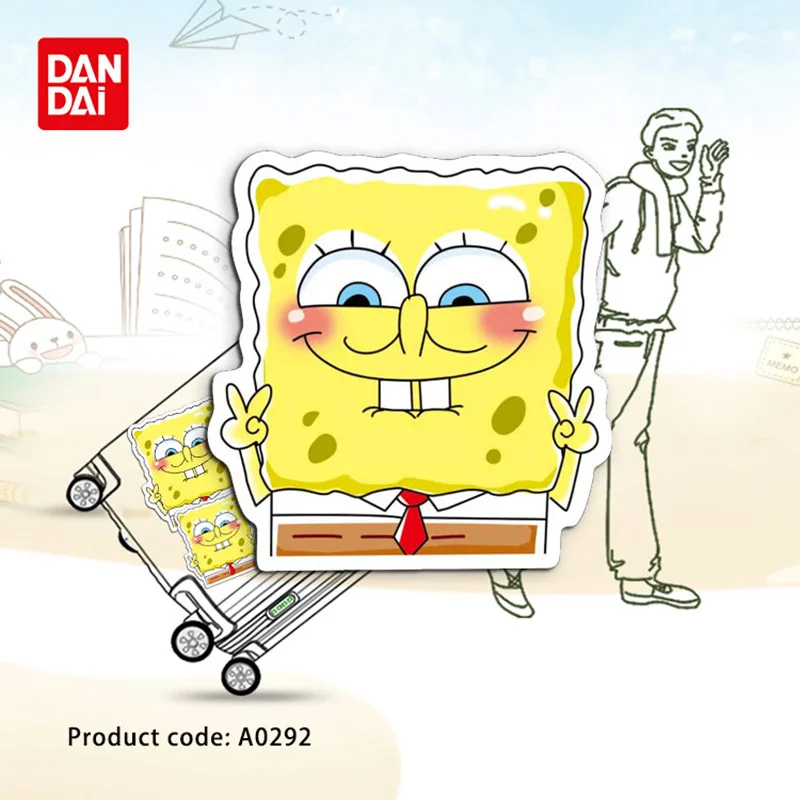 Color Happy Patrick Star Toothbrush Cute Cartoon Waterproof Sticker Notebook Phone Skateboard Guitar Suitcase A0653 LM30 |