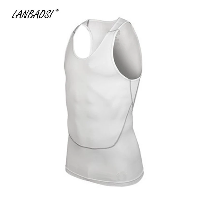 майки мужские Мужчины сжатия Жилеты Быстрый сухой Tank Top PRO Combat баскетбол футбол