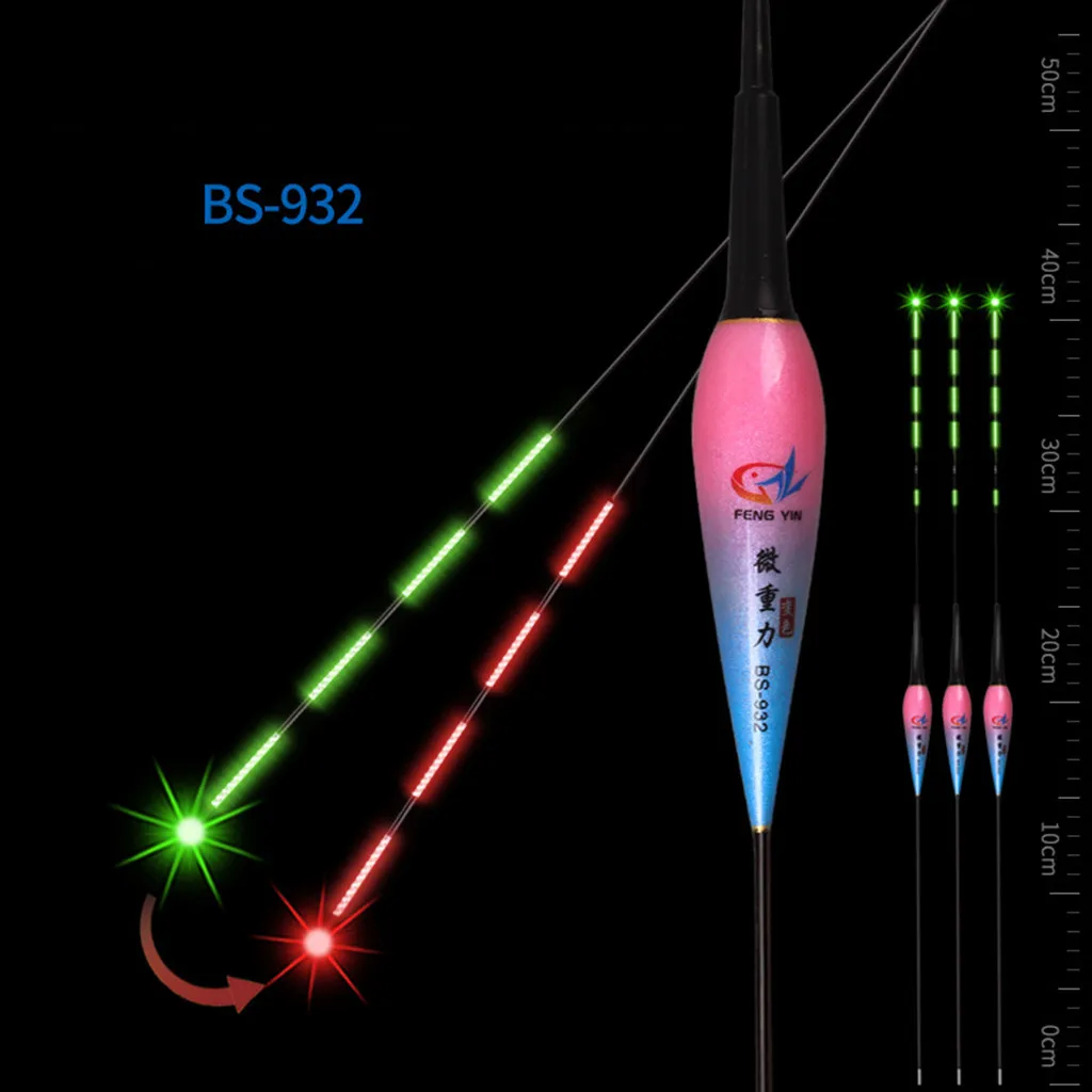 Умный поплавок для рыбалки сигнализация укуса рыбы приманка светодиодный