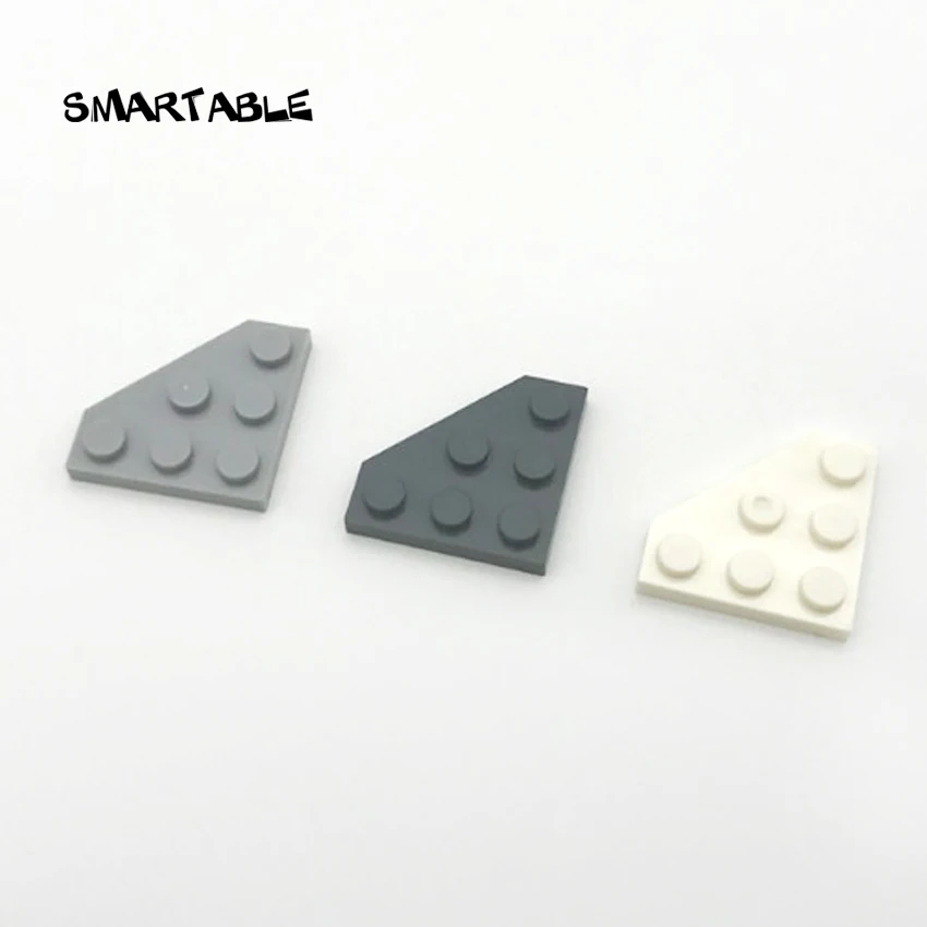 Клиновидная пластина Smartable 3x3 угловые строительные блоки MOC детали игрушки для