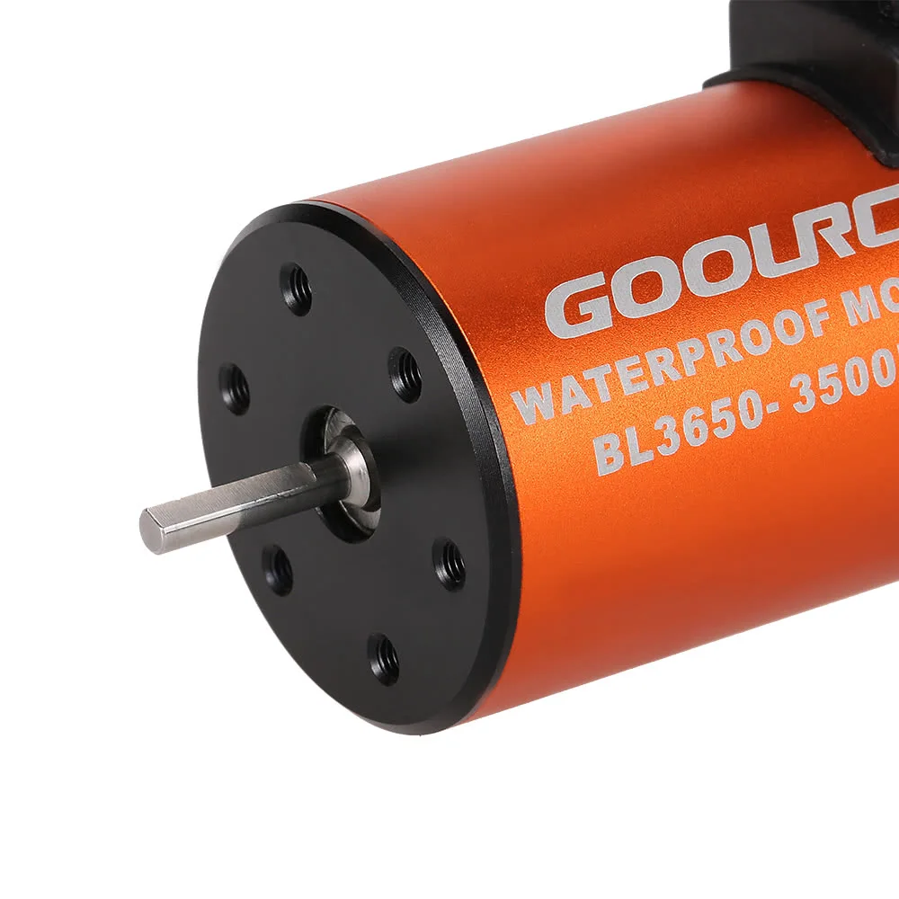 GoolRC Upgrade Kit Waterproof 3650 3500KV Brushless Motor with 60A ESC Combo Set for 1/10 RC Car | Игрушки и хобби