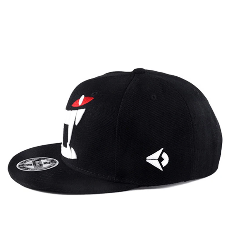 eaLAB Men Snapback Hip Hop Caps Women Straight Visor Cartoon Embroidery Casual Adjustable Sport Bone Baseball Cap Hats | Аксессуары для
