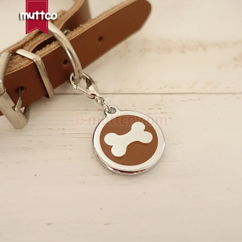 Метки для собак с костной печатью металлические круглые этикетки подходят и