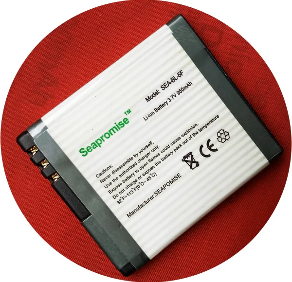 Оптовая продажа 10 шт батарея BL-5F BL5F для nokia N95 6210N 6210S 6260S 6290 6710N E65 N93I N96 N98 N99. .. |