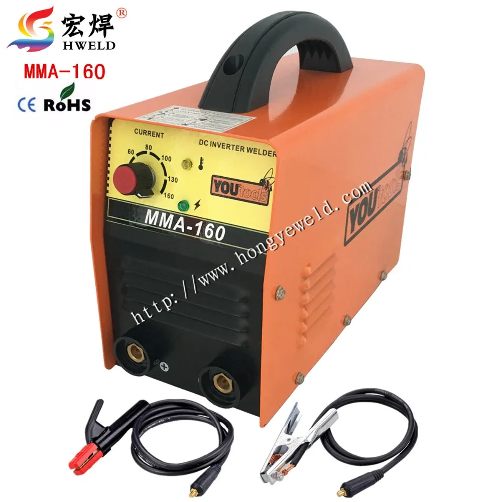 Инвертор сварки kaynak makinesi Micro mma160 IGBT 220 В переносной dcmma сварочный аппарат soldadora