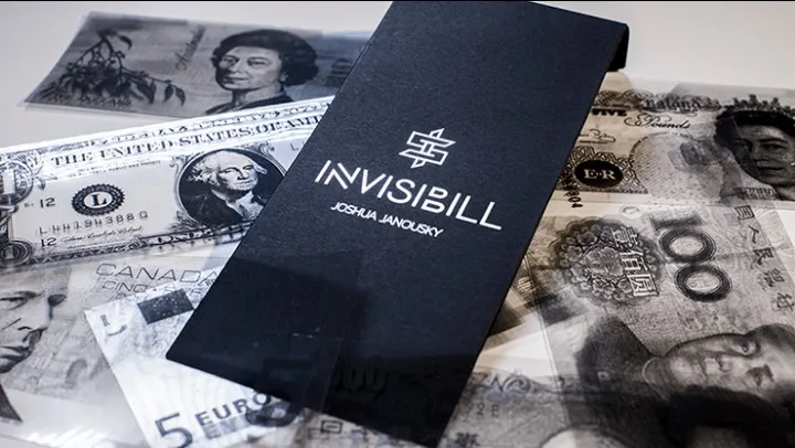 ITgimmick InvisiBill (мерцающий и онлайн инструкция) от Josh Janousky доставка по всему