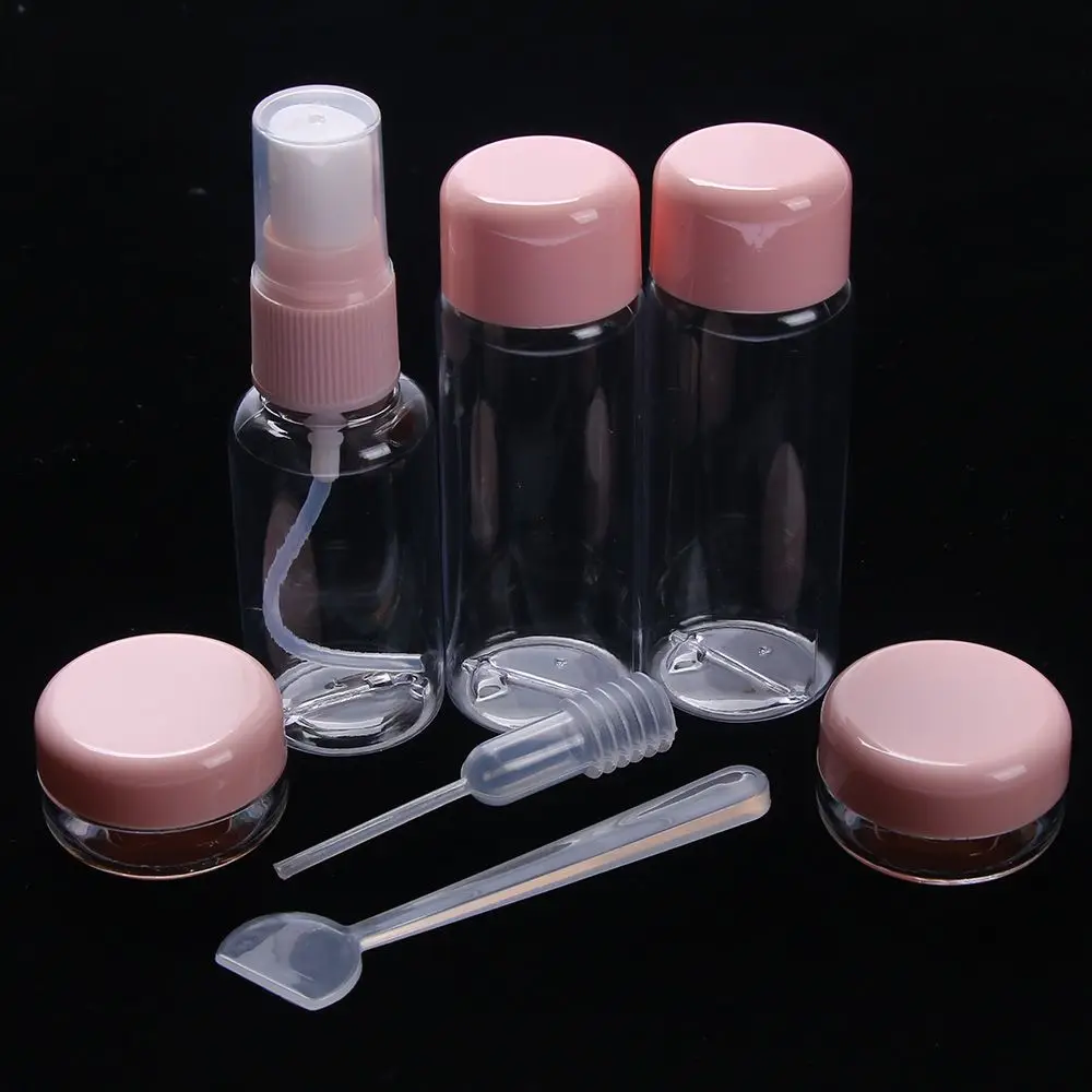 Бутылки для косметики 7шт./набор|Многоразовые бутылки| |