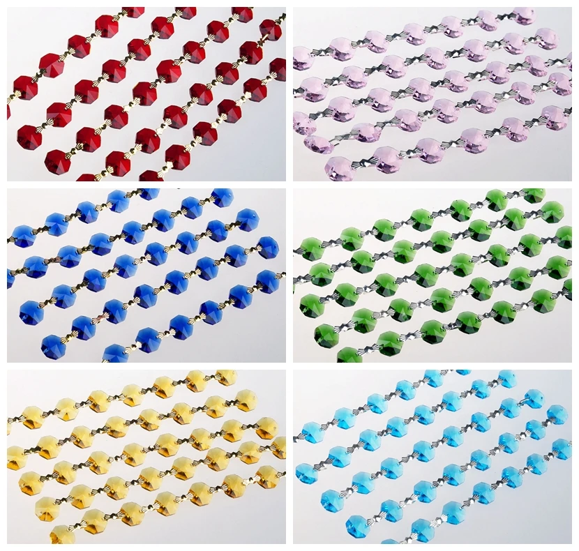 Женская люстра с синими стеклянными кристаллами 1 шт. |