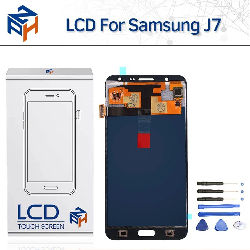 OLED ЖК дисплей для samsung Galaxy J7 j700 2015 Дисплей SM J700M/DS J700F/ds J700A Сенсорный экран планшета