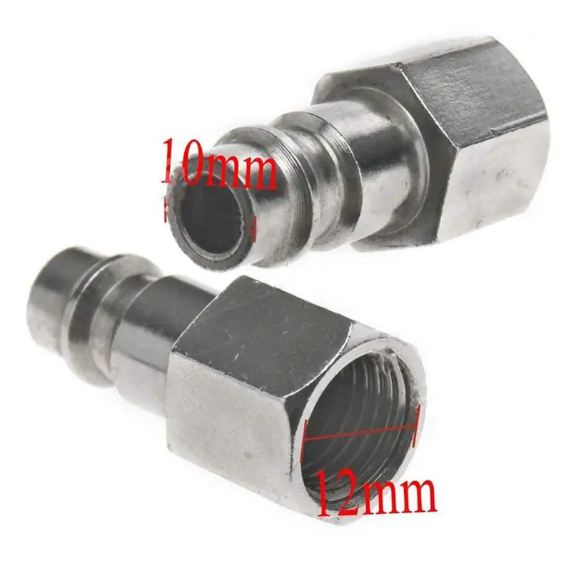 10 PCs Euro Hose Fitting Male Female Quick Release Air Line Couplings 1/4 inch BSP Connector | Обустройство дома
