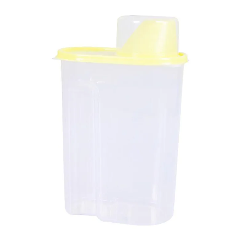 Plastic Cereal Dispenser Storage Box Kitchen Food Grain Rice Container Nice Save Space Organizer Waterproof Basket | Дом и сад