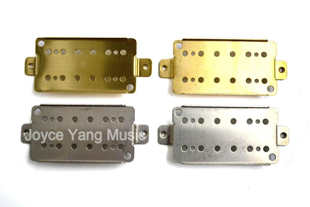 1 Набор из 2 шт. Niko 6 струн Humbucker Пикап никель медь латунь опорная пластина 50/60 мм