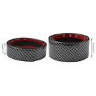 Автомобильные наклейки 5D из углеродного волокна на бампер для Kia Rio K2 K3 5 Sportage Ceed Sorento Cerato Soul Buick Hyundai Tucson I30 I20