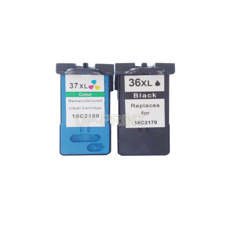 2 шт. картриджи для принтера Lexmark X3650 X4650 X5650 X6650 X6675 Z2420|Чернильные картриджи| |