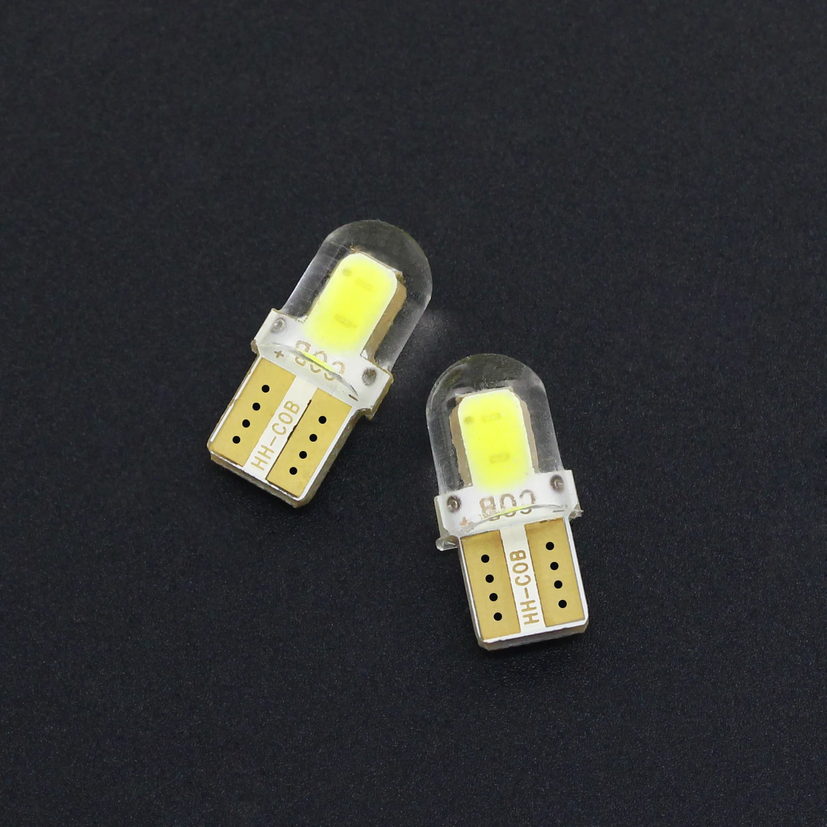 2 шт. светодиодный W5W T10 194 168 W5W COB 8SMD светодиодный парковочная лампа авто Клин габаритный фонарь с can-bus яркая кварцевая белый лицензионный Светильник лампы