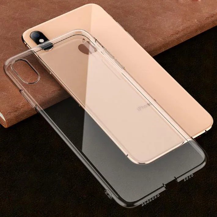 New TPU Transparent Soft Silica Mobile Phone Back Cover Protective Shell for iPhone 56 plus 7 8 x |