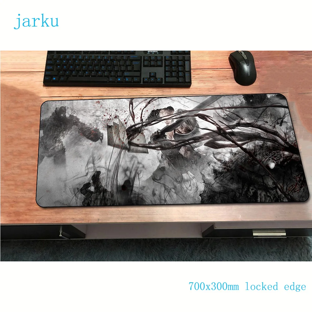 

nier mouse pad 700x300x2mm gaming mousepad anime desk office notbook desk mat pc padmouse games gamer mats