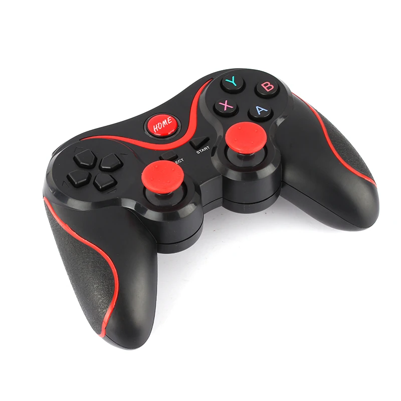 black X3 смартфон игровой контроллер беспроводной Bluetooth геймпад джойстик с подставкой для телефона держатель для смартфонов Android планшетный ПК - Цвет: black
