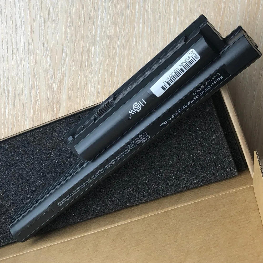 HSW Аккумулятор для ноутбука Sony Vaio bps26 VGP-BPL26 VGP-BPS26 VGP-BPS26A SVE14A SVE15 SVE17 VPC-CA VPC-CB VPC-EG VPC-EH |