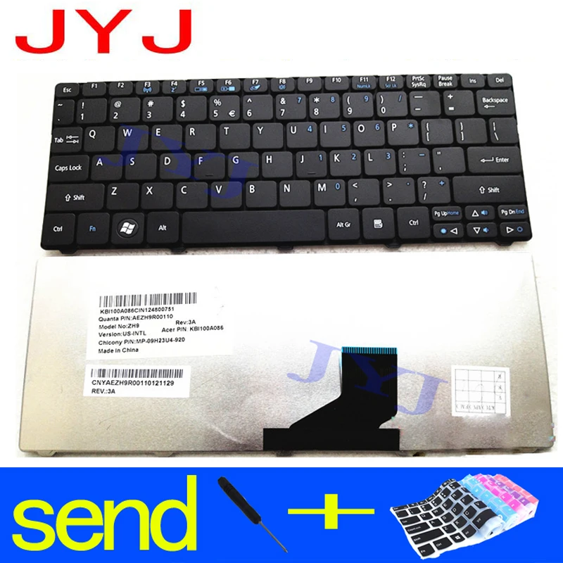 Клавиатура для ноутбука ACER D255 D256 D257 D260 D270 EM350 N55C ZH9 ZE6 ONE 522 533 532G AO532h 532H 521 AO522 |