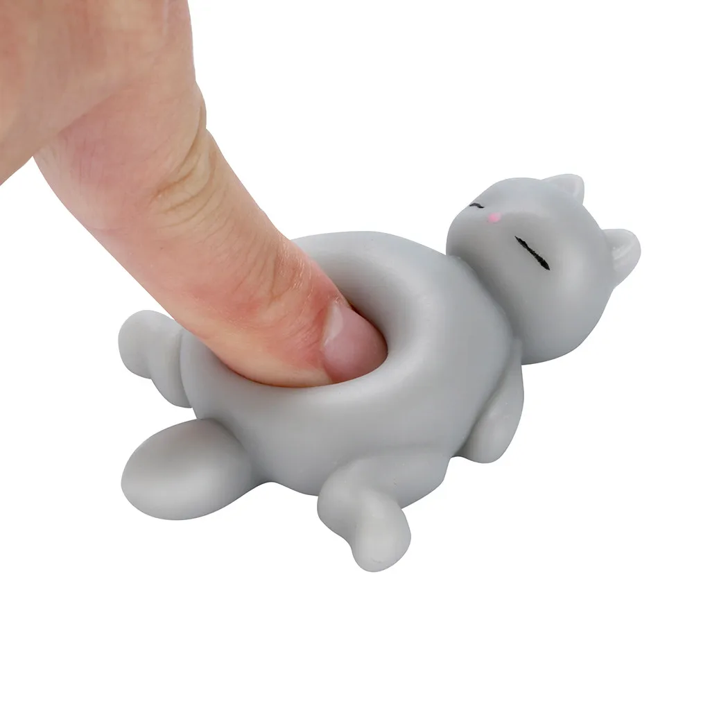 Squishyies Моти» и рисунком «ленивый кот», выжать Исцеление Веселые Kawaii Плюшевые игрушки для снятия стресса Подарки Развивающие игрушки Горячее предложение W601