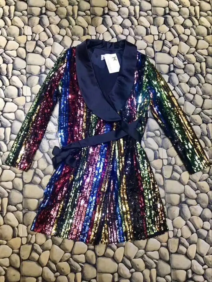 Зимнее модное сексуальное женское пальто в полоску 2017 дизайнерское элегантное |