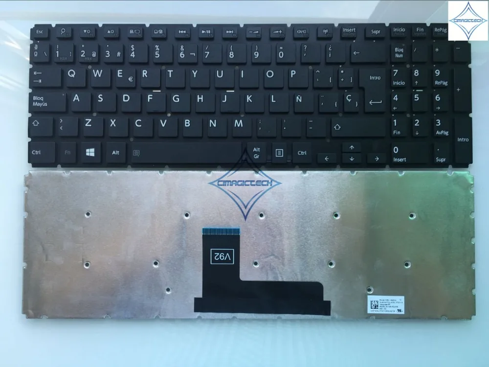 Клавиатура teclado 9Z.NBCSQ.20S для Toshiba Satellite клавиатура ноутбуков и с процессором L50-B 5 8 9 |