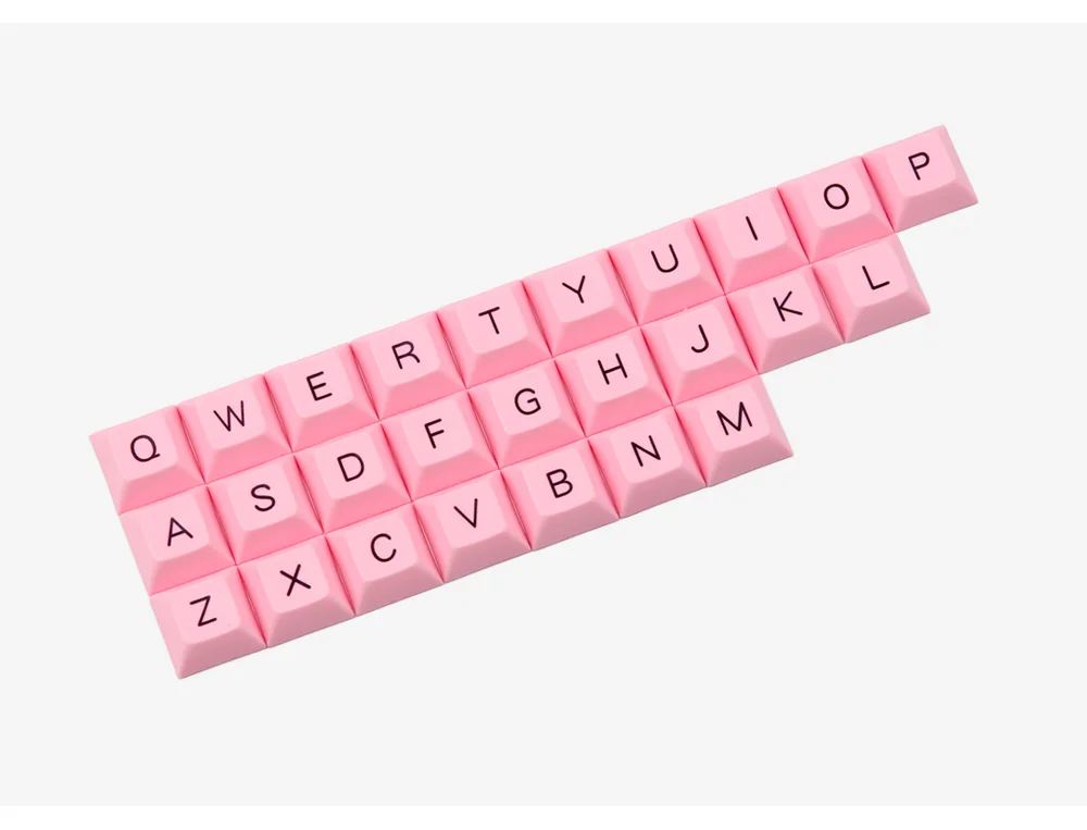 Kbdfans Новое поступление dsa keycap топ печатные брелки 26 клавиш механическая клавиатура