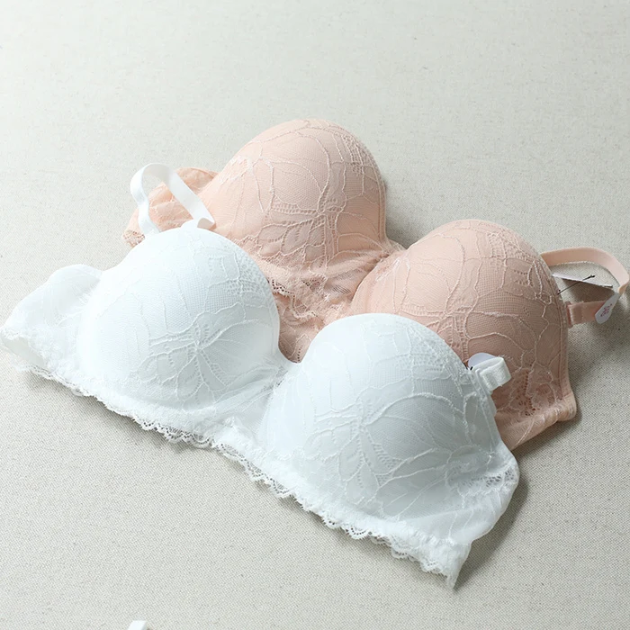 Комплект женского нижнего белья из бюстгальтера пуш ап и трусов|bra 46a|bras for large