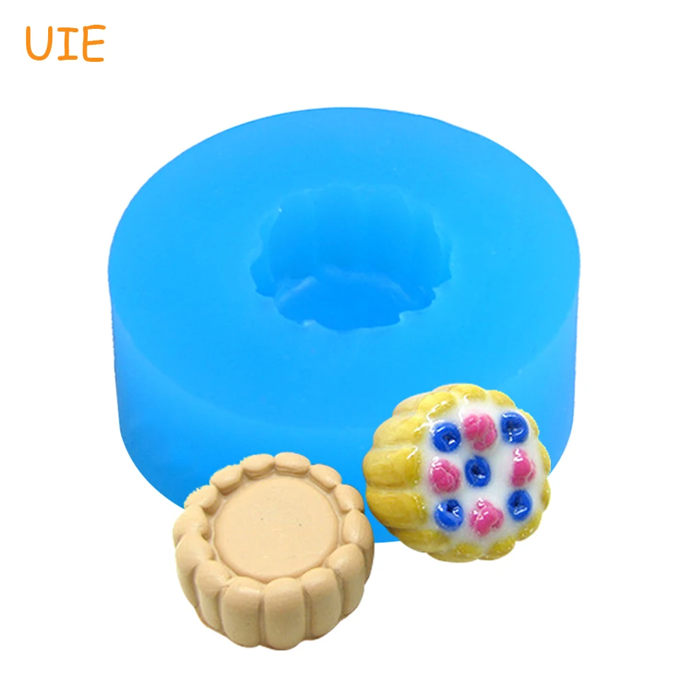 GYL122U французский Charlotte Macaron Tart (15 мм) силиконовая форма гибкая форма-миниатюрная еда, сладости, ювелирные изделия
