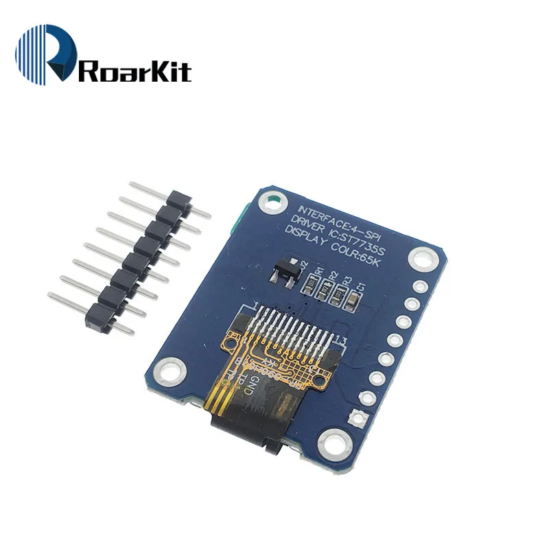 TFT-дисплей 0 96/1 3 дюймов IPS 7P SPI HD 65K полноцветный ЖК-модуль ST7735 Привод IC 80*160 (не OLED)