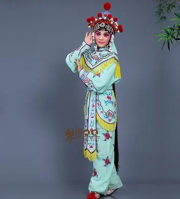 Опера пекинга сценический костюм даомадана женская одежда солдата ТВ для женщин