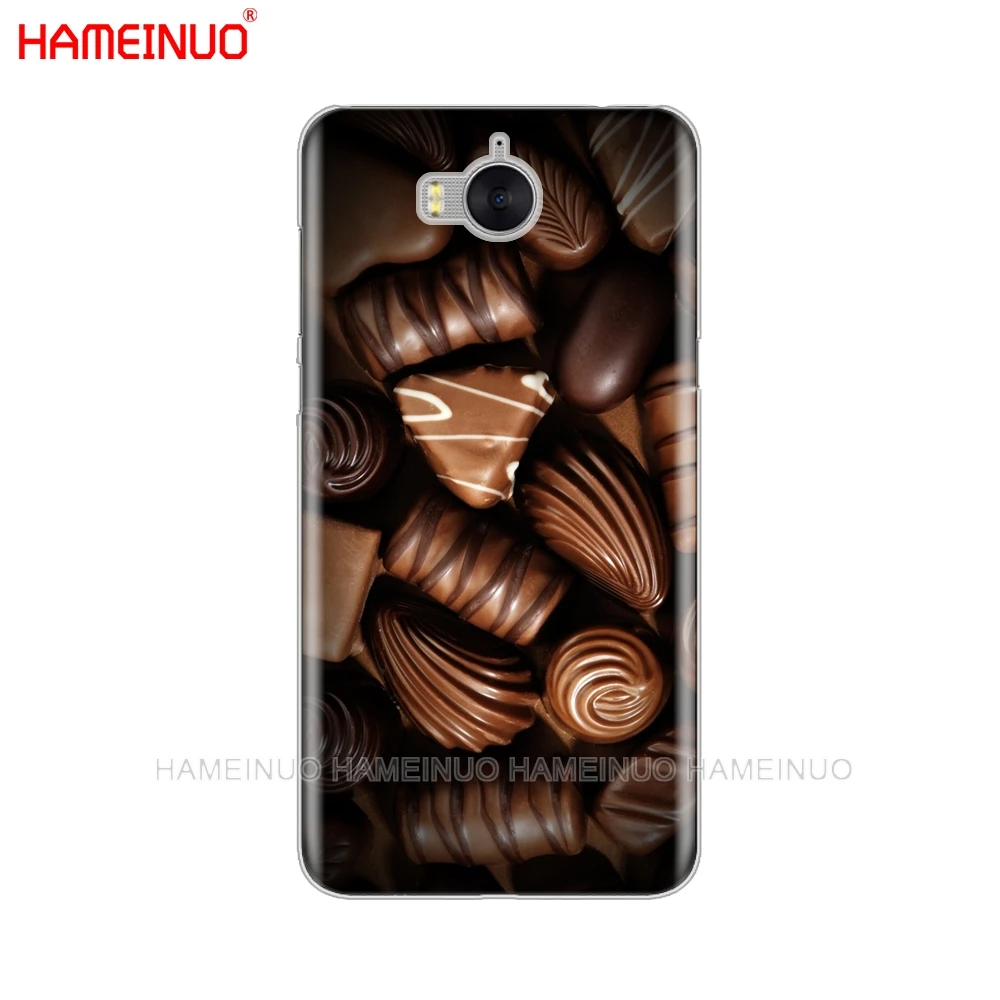 Чехол для мобильного телефона HAMEINUO Food Biscuits chocolates meat design Для huawei honor 3C 4X 4C 5C 5X 6 7 Y3 Y6 Y5