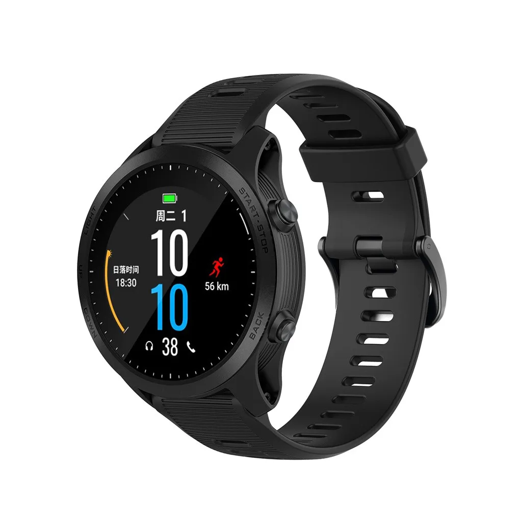Замена силиконового ремешка ремешок для Garmin Forerunner 945 935 Fenix 5 Plus Смарт-часы носимые Аксессуары#710