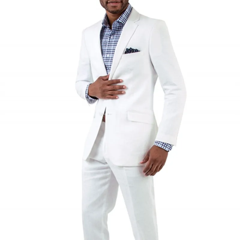 2020 новый костюм homme Slim Fit белый мужской Блейзер Basculino формальный s Жених одежда