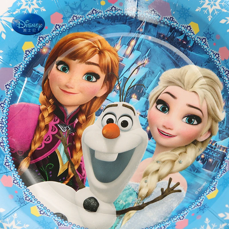 Набор посуды Disney Холодное сердце для детского дня рождения 25 шт.|Одноразовая