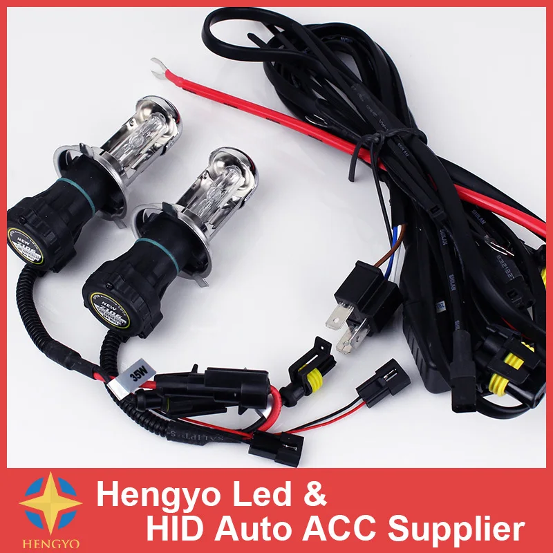 Гарантия 1 год Bi xenon H4 HID 35 Вт 12 в 6000 К 8000 10000 к Bixenon лампы для фар без балласта|h4 bi xenon|bi