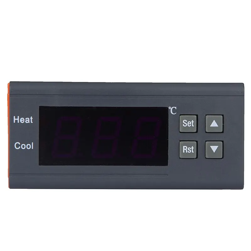 

10A 12V Digital Temperature Controller Thermocouple thermal regulator -40 Cto 120 C thermostat with Sensor temperature gauge