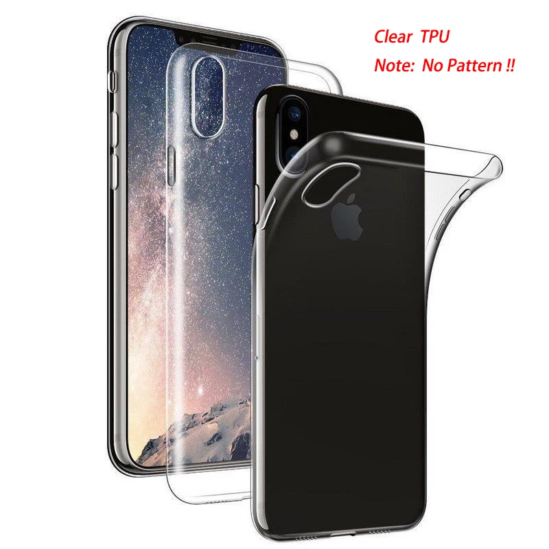 Clear TPU Мягкий прозрачный чехол Gertong для iphone XS Max XR X 10, чехол для iphone XR, прозрачный силиконовый чехол - Цвет: Clear TPU