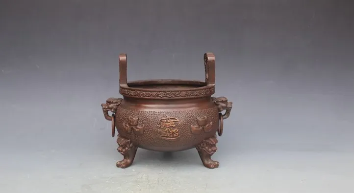 Архаизированная Чистая медь печь Daming Xuan de зарабатывающая деньги и получающая